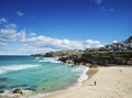 Tamarama beach near bondi on sydney australia coast Royalty Free Stock Photo