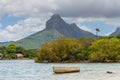 Tamarin Bay and Rempart Mountain, Mauritius