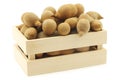 Tamarind beans in a wooden box