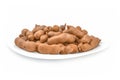 Tamarind isolated on white Royalty Free Stock Photo