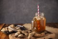 Tamarind water mexican aguas frescas Royalty Free Stock Photo