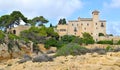Tamarit Castle Tarragona Spain Royalty Free Stock Photo