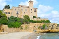 Tamarit Castle Tarragona Spain Royalty Free Stock Photo