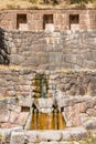 Tambomachay ruins peruvian Andes Cuzco Peru