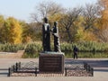 Monument to Saints Peter and Fevronia on Tambov Embankment