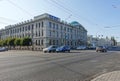 Building of the Tambov State Technical University Royalty Free Stock Photo