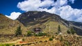 Tamchog lhakhang under the blue sky Ã¯Â¼Åa 600 years Temple of Bhutan , Paro to Thimphu