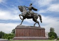 Tamerlane monument in Tashkent