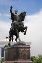 Tamerlane monument in Tashkent