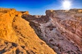 Tamerza canyon, Star Wars, Sahara desert, Tunisia, Africa Royalty Free Stock Photo