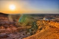 Tamerza canyon, Star Wars, Sahara desert, Tunisia, Africa Royalty Free Stock Photo