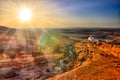 Tamerza canyon, Star Wars, Sahara desert, Tunisia, Africa Royalty Free Stock Photo