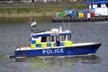 Tames River Police boat London