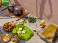 Tamil Nadu, India. Sweets and food are prepared specially for the Tamil traditional festival of Pongal