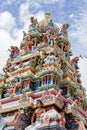 Tamil temple on mauritius island Royalty Free Stock Photo