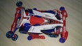 Tamiya Mini 4wd. Victory Magnum & x28;Go Seiba& x29; custom decal spiderman