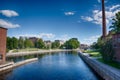 Tammerkoski in the summer Royalty Free Stock Photo