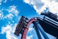 People enjoying terrific Sheikra rollercoaster at Busch Gardens 1