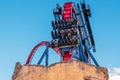 People having fun Sheikra rollercoaster at Busch Gardens 11