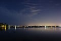 Tampa Bay - Mouth of the Manatee River Royalty Free Stock Photo