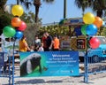 Tampa Electric`s Manatee Viewing Center Sign
