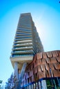 Tall apartment building at downtown in Tampa, Florida Royalty Free Stock Photo