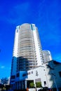 Tall apartment building at downtown in Tampa, Florida Royalty Free Stock Photo