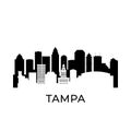 Tampa, Florida city skyline.