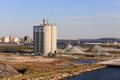 Titan America Silos Royalty Free Stock Photo