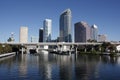 Tampa Florida Skyline Royalty Free Stock Photo