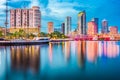 Tampa Florida Skyline Royalty Free Stock Photo