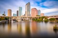 Tampa, Florida, USA Skyline Royalty Free Stock Photo