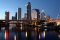 Tampa Skyline Royalty Free Stock Photo