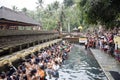 Tampak Siring, the ritual place Royalty Free Stock Photo