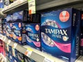 Tampax feminine products