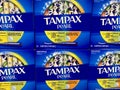 Tampax Pearl feminine hygiene products