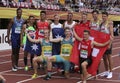 Athlets after decathlon on the IAAF World U20 Championship in Tampere, Finland 11th July, 2018