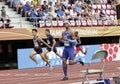 Athlets running 200 metrs heats in IAAF World U20 Championship in Tampere, Finland 12 July, 2018