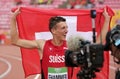 SIMON EHAMMER SWITZERLAND win bronze in decathlon on the IAAF World U20 Championship in Tampere,