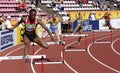 YASMIN GIGER SUI, MARYANA SHOSTAK UKR, LISA SOPHIE HARTMANN GER, SOLVEIG VRALE NOR 400 metrs hurdles IAAF World U20 Champ.