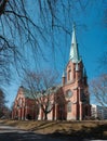 Tampere, Finland, View of the Lutheran Church of Aleksanteri