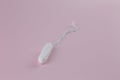 Tampons menstruation cotton Royalty Free Stock Photo