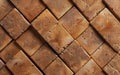 Tan Brick Templates for Architectural Excellence -Generative ai Royalty Free Stock Photo