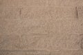 Tan brick wall background Royalty Free Stock Photo