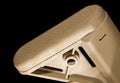 AR-15 recoil pad Royalty Free Stock Photo