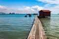 Tan Jetty, part of the Clan Jetties, Georgetown, Penang, Malaysia Royalty Free Stock Photo