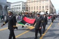 TAN parade of foreign navies. Libya flags