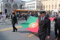 TAN parade of foreign navies. Portugal flag