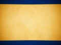 Tan parchment texture. Rich Blue Header and Footer Royalty Free Stock Photo