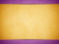 Tan parchment texture. Light Purple Header and Footer Royalty Free Stock Photo